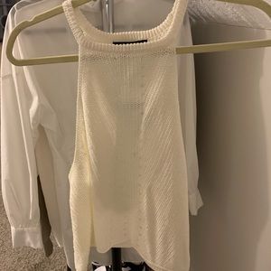 Knit halter tank. Size small.